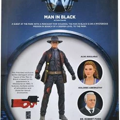 New ???? Diamond Select Westworld Action Figure Man In Black Battle Damaged Previews Exclusive 18 Cm ✨ -Iron Studios Shop 81nOnkJ97xL. AC SY879 1
