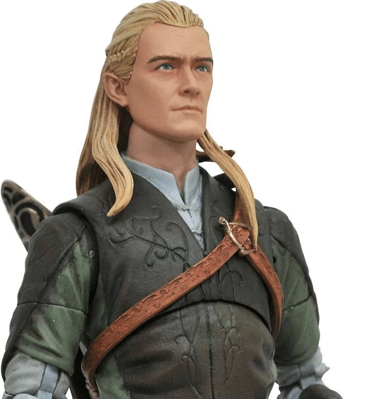 New ???? Diamond Select Legolas Lord Of The Rings Select Action Figure 18 Cm Build Sauron ???? 4 New ???? Diamond Select Legolas Lord Of The Rings Select Action Figure 18 Cm Build Sauron ???? - Image 2
