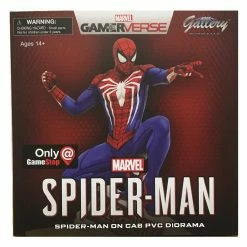 Budget ???? Diamond Select Spider-Man On Taxi Marvel Gallery PVC Diorama PS4 23 Cm ????