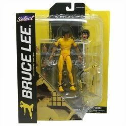 Discount ???? Diamond Select Bruce Lee Action Figure Select Tuta Gialla Yellow Jumpsuit 18 Cm ????