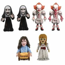 New ???? Diamond Select Mini Figures Horror D-Formz PVC Figures Series 1 7 Cm ????