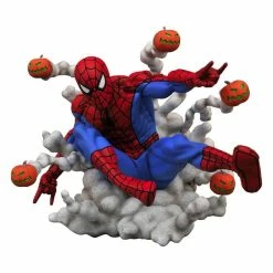 Flash Sale ???? Diamond Select Marvel Comic Gallery PVC Statue Spider-Man Pumpkin Bombs 15 Cm - NOVEMBER 2021 ????
