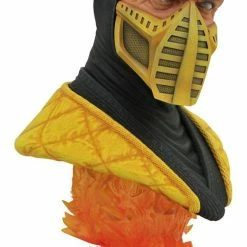 Deals ✨ Diamond Select Mortal Kombat Legends In 3D Bust 1/2 Scorpion 25 Cm ????