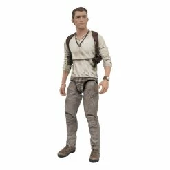 Flash Sale ???? Diamond Select Nathan Drake Uncharted Deluxe Action Figure 18 Cm ????