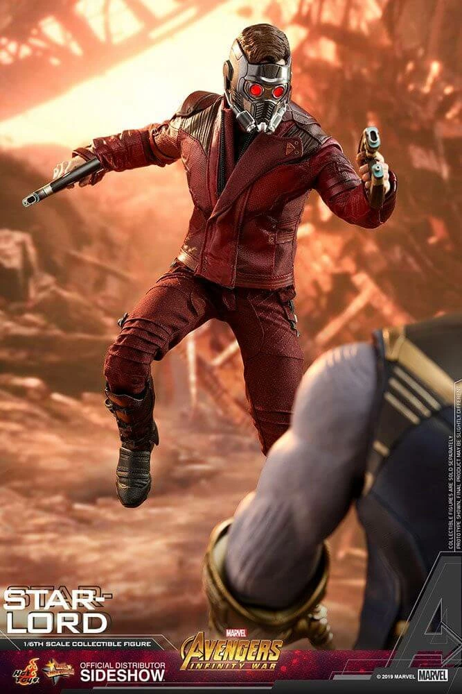 Best deal ⌛ Hot Toys Star-Lord Avengers: Infinity War Movie Masterpiece Action Figure 1/6 31 Cm ???? 6 Best deal ⌛ Hot Toys Star-Lord Avengers: Infinity War Movie Masterpiece Action Figure 1/6 31 Cm ???? - Image 4