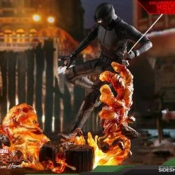 Coupon ???? Hot Toys Spider-Man (Stealth Suit) Deluxe Far From Home Masterpiece Action Figure 1/6 29 Cm ???? -Iron Studios Shop x hot904858 c 1
