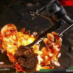 Coupon ???? Hot Toys Spider-Man (Stealth Suit) Deluxe Far From Home Masterpiece Action Figure 1/6 29 Cm ???? -Iron Studios Shop x hot904858 f 1