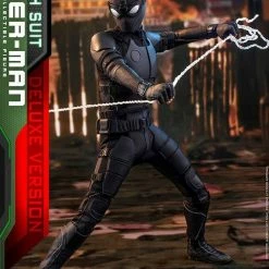 Coupon ???? Hot Toys Spider-Man (Stealth Suit) Deluxe Far From Home Masterpiece Action Figure 1/6 29 Cm ???? -Iron Studios Shop x hot904858 k 1