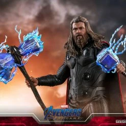 Brand new ???? Hot Toys Thor Avengers: Endgame Movie Masterpiece Action Figure 1/6 32 Cm - APRIL 2021 ???? -Iron Studios Shop x hot904926 f