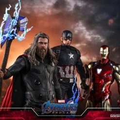 Brand new ???? Hot Toys Thor Avengers: Endgame Movie Masterpiece Action Figure 1/6 32 Cm - APRIL 2021 ???? -Iron Studios Shop x hot904926 l