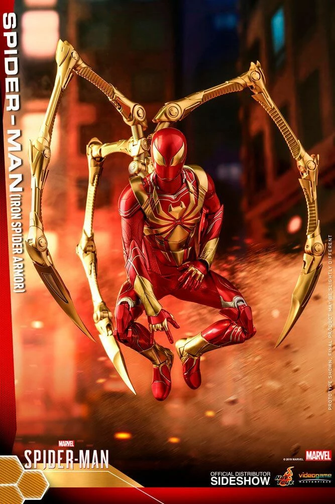 Outlet ???? Hot Toys Spider-Man (Iron Spider Armor) Marvel's Spider-Man Video Game Masterpiece Action Figure 1/6 30 Cm ???? 7 Outlet ???? Hot Toys Spider-Man (Iron Spider Armor) Marvel's Spider-Man Video Game Masterpiece Action Figure 1/6 30 Cm ???? - Image 5