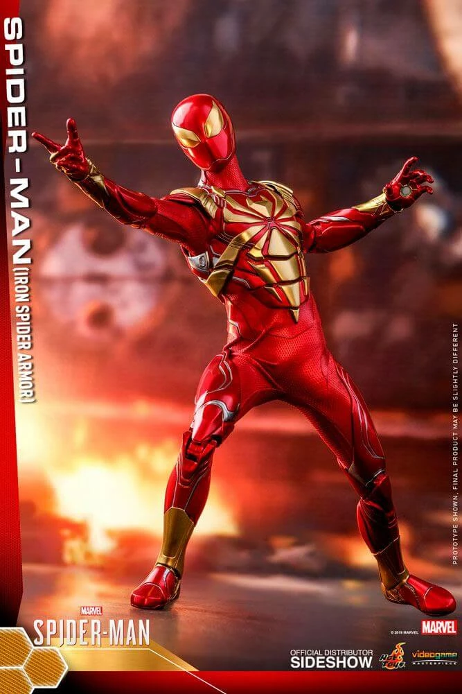 Outlet ???? Hot Toys Spider-Man (Iron Spider Armor) Marvel's Spider-Man Video Game Masterpiece Action Figure 1/6 30 Cm ???? 6 Outlet ???? Hot Toys Spider-Man (Iron Spider Armor) Marvel's Spider-Man Video Game Masterpiece Action Figure 1/6 30 Cm ???? - Image 4