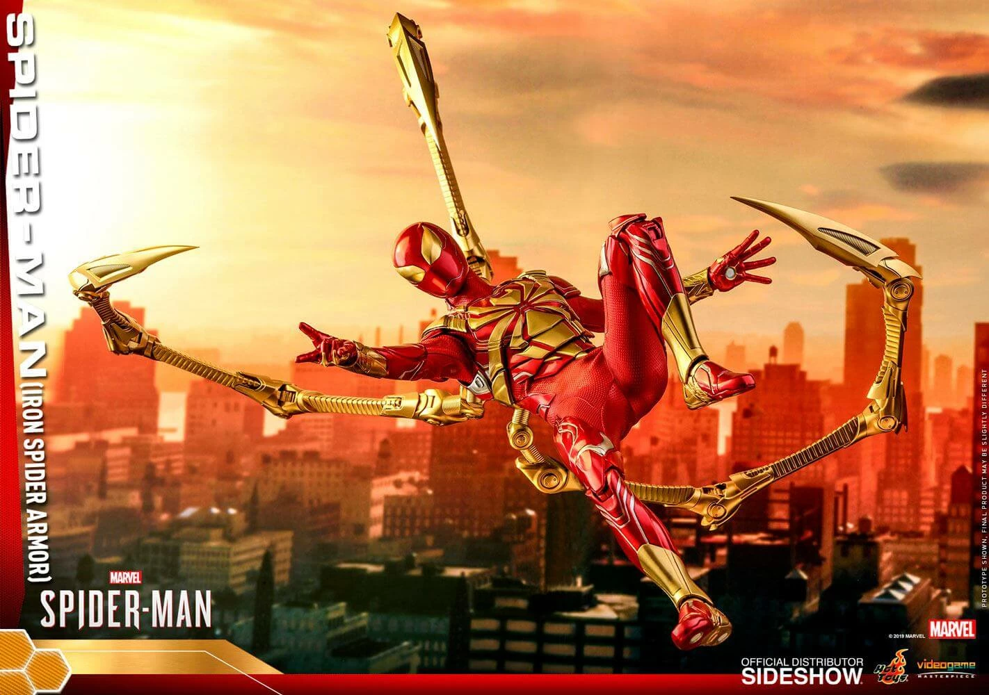 Outlet ???? Hot Toys Spider-Man (Iron Spider Armor) Marvel's Spider-Man Video Game Masterpiece Action Figure 1/6 30 Cm ???? 11 Outlet ???? Hot Toys Spider-Man (Iron Spider Armor) Marvel's Spider-Man Video Game Masterpiece Action Figure 1/6 30 Cm ???? - Image 9