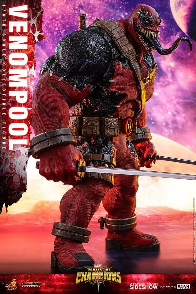 Best deal ???? Hot Toys Venompool Marvel: Contest Of Champions Video Game Masterpiece Action Figure 1/6 37 Cm ✔️ 10 Best deal ???? Hot Toys Venompool Marvel: Contest Of Champions Video Game Masterpiece Action Figure 1/6 37 Cm ✔️ - Image 8