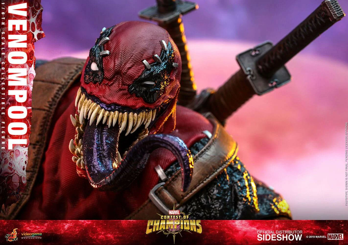 Best deal ???? Hot Toys Venompool Marvel: Contest Of Champions Video Game Masterpiece Action Figure 1/6 37 Cm ✔️ 12 Best deal ???? Hot Toys Venompool Marvel: Contest Of Champions Video Game Masterpiece Action Figure 1/6 37 Cm ✔️ - Image 10