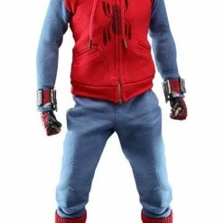 Hot Sale ???? Hot Toys Spider-Man: Far From Home Movie Masterpiece Action Figure 1/6 Spider-Man (Homemade Suit) 29 Cm ????