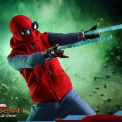 Hot Sale ???? Hot Toys Spider-Man: Far From Home Movie Masterpiece Action Figure 1/6 Spider-Man (Homemade Suit) 29 Cm ???? -Iron Studios Shop x hot905176 h 1