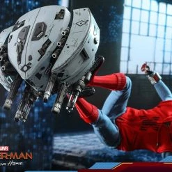 Hot Sale ???? Hot Toys Spider-Man: Far From Home Movie Masterpiece Action Figure 1/6 Spider-Man (Homemade Suit) 29 Cm ???? -Iron Studios Shop x hot905176 k 1