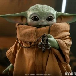 Best reviews of ???? Hot Toys The Child 1:1 Star Wars The Mandalorian Life-Size Masterpiece Action Figure 36 Cm - APRIL 2021 ???? -Iron Studios Shop x hot905871 f