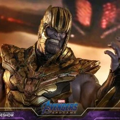 Deals ???? Hot Toys Thanos Battle Damaged Version Avengers: Endgame Movie Masterpiece Action Figure 1/6 42 Cm - APRIL 2021 ✨ -Iron Studios Shop x hot905891 k