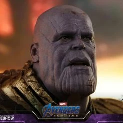 Deals ???? Hot Toys Thanos Battle Damaged Version Avengers: Endgame Movie Masterpiece Action Figure 1/6 42 Cm - APRIL 2021 ✨ -Iron Studios Shop x hot905891 m