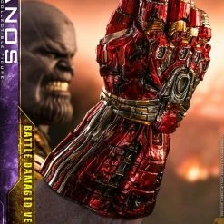 Deals ???? Hot Toys Thanos Battle Damaged Version Avengers: Endgame Movie Masterpiece Action Figure 1/6 42 Cm - APRIL 2021 ✨ -Iron Studios Shop x hot905891 n