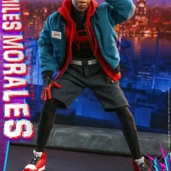 Discount ???? Hot Toys Spider-Man: Into The Spider-Verse Movie Masterpiece Action Figure 1/6 Miles Morales 29 Cm ???? -Iron Studios Shop x hot906026 b