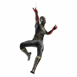 Top 10 ???? Hot Toys Spider-Man: No Way Home Movie Masterpiece Action Figure 1/6 Spider-Man (Black & Gold Suit) 30 Cm ⌛