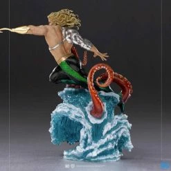 Brand new ???? Iron Studios DC Comics Deluxe Art Scale Statue 1/10 Aquaman 26 Cm - JUNE 2022 ❤️ -Iron Studios Shop x is12786 b 1