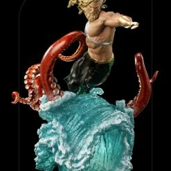 Brand new ???? Iron Studios DC Comics Deluxe Art Scale Statue 1/10 Aquaman 26 Cm - JUNE 2022 ❤️ -Iron Studios Shop x is12786 h 1