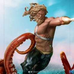 Brand new ???? Iron Studios DC Comics Deluxe Art Scale Statue 1/10 Aquaman 26 Cm - JUNE 2022 ❤️ -Iron Studios Shop x is12786 i 1