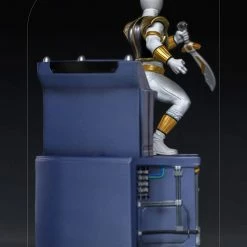 Outlet ???? Iron Studios Power Rangers BDS Art Scale Statue 1/10 White Ranger 22 Cm ✔️ -Iron Studios Shop x is12820 c