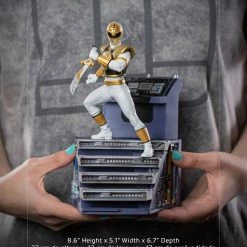 Outlet ???? Iron Studios Power Rangers BDS Art Scale Statue 1/10 White Ranger 22 Cm ✔️ -Iron Studios Shop x is12820 o