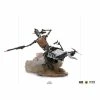 Discount ⌛ Iron Studios Star Wars The Mandalorian Deluxe Art Scale Statue 1/10 IG-11 & The Child 20 Cm ???? -Iron Studios Shop x is12823