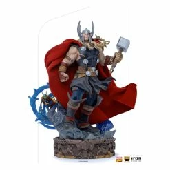 Best deal ???? Iron Studios Marvel Comics Deluxe Art Scale Statue 1/10 Thor Unleashed 28 Cm ❤️