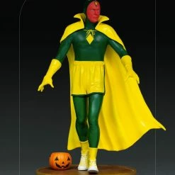 Budget ???? Iron Studios Vision ???? Halloween Version WandaVision Art Scale Statue 1/10 22 Cm ???? -Iron Studios Shop x is12842 e