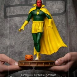 Budget ???? Iron Studios Vision ???? Halloween Version WandaVision Art Scale Statue 1/10 22 Cm ???? -Iron Studios Shop x is12842 m