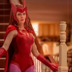 Promo ???? Iron Studios Wanda ???? Halloween Version WandaVision Art Scale Statue 1/10 23 Cm ???? -Iron Studios Shop x is12843 m