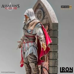 Brand new ???? Iron Studios Assassin's Creed II Art Scale Statue 1/10 Ezio Auditore Deluxe 31 Cm Con Base Diorama ???? -Iron Studios Shop x is89993 e 1
