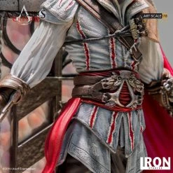 Brand new ???? Iron Studios Assassin's Creed II Art Scale Statue 1/10 Ezio Auditore Deluxe 31 Cm Con Base Diorama ???? -Iron Studios Shop x is89993 i 1