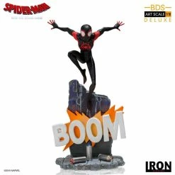 Discount ???? Miles Morales Statuetta Spider-Man: Into The Spider-Verse BDS Art Scale Deluxe Statue 1/10 22 Cm Iron Studios ????