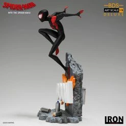 Discount ???? Miles Morales Statuetta Spider-Man: Into The Spider-Verse BDS Art Scale Deluxe Statue 1/10 22 Cm Iron Studios ???? -Iron Studios Shop x is90002 c