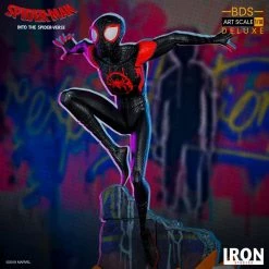 Discount ???? Miles Morales Statuetta Spider-Man: Into The Spider-Verse BDS Art Scale Deluxe Statue 1/10 22 Cm Iron Studios ???? -Iron Studios Shop x is90002 k